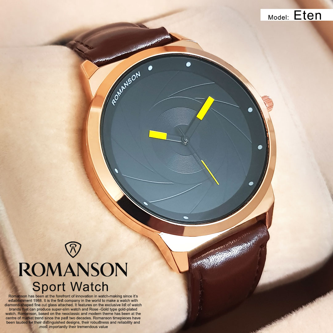 ساعت مچی Romanson مدل Eten(قهوه ای)